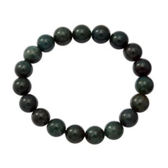 Dragon Blood Jasper  Beaded Stretch Bracelet 125.00 ctw - Picture 1 of 4